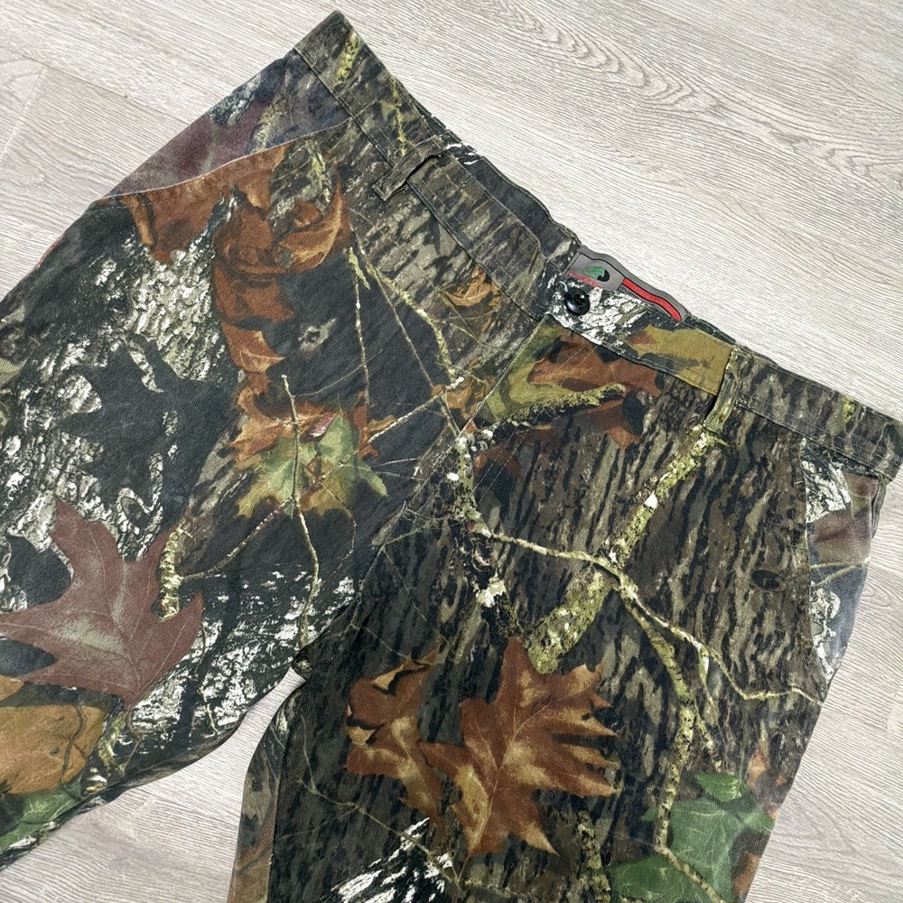 Mossy Oak Cotton Mill Hunt Shorts Mens 40 12" Break-Up Camo Hunting Cargo